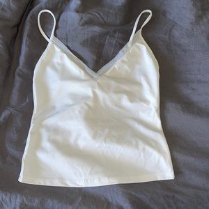 Zara satin tank top